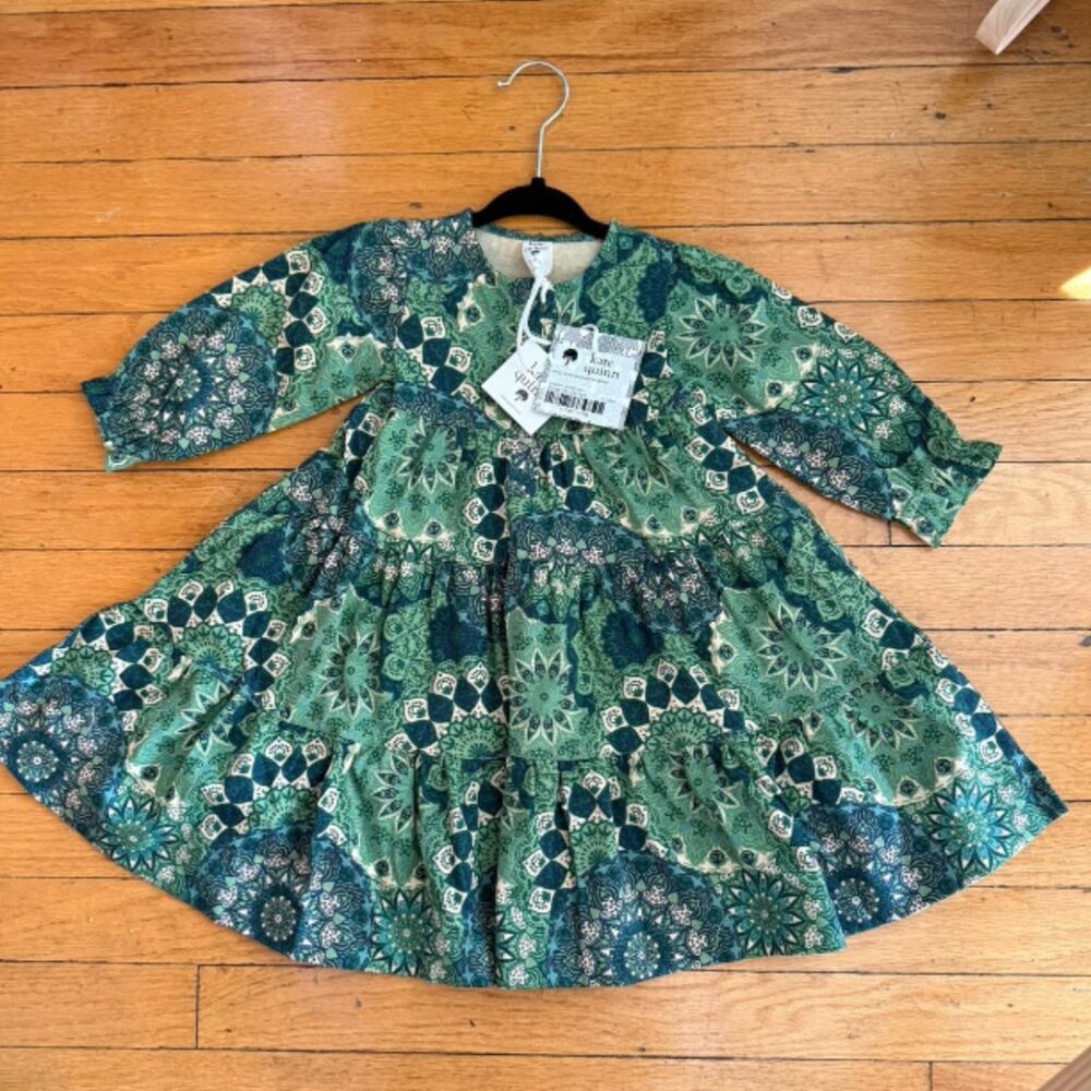 Kate Quinn long sleeve prairie dress NWT 12-18m